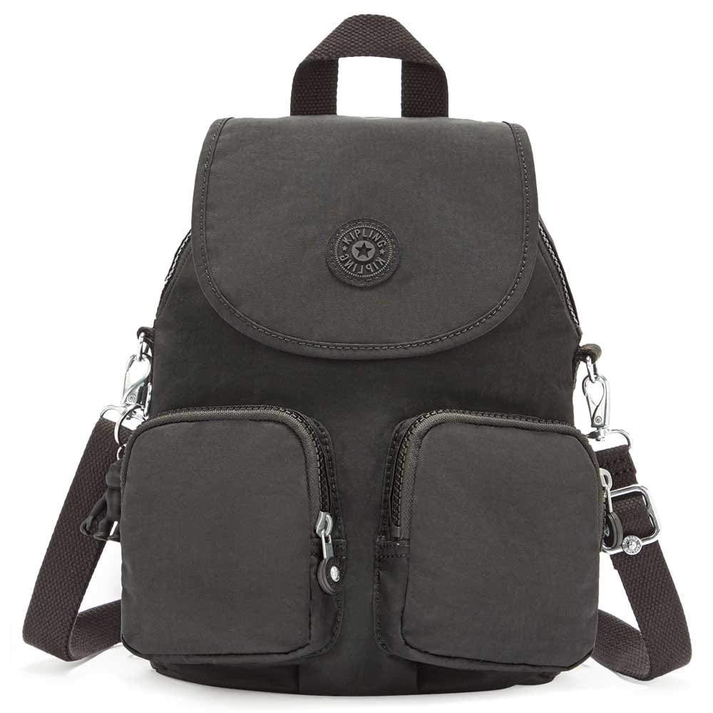 Kipling Damen Firefly Up BACKPACKS, Black Noir, 14x22x31 cm EU, Black Noir