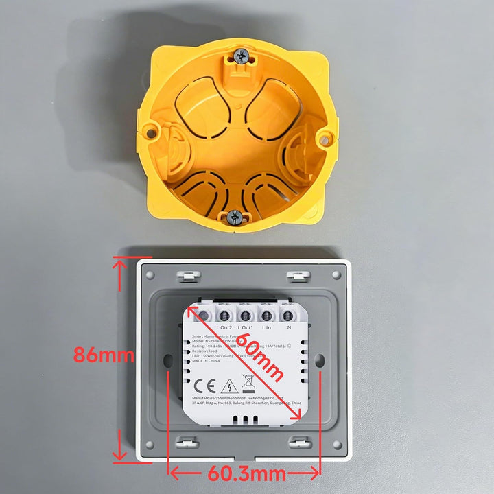 SONOFF NSPanel Pro Gen2 Smart Home Bedienfeld mit Relais
