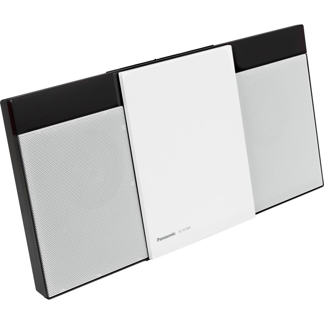 Panasonic SC-HC304EG-W Design-Stereo mit Digital DAB+ (Bluetooth, UKW, , CD, Micro- mit 20 Watt RMS)