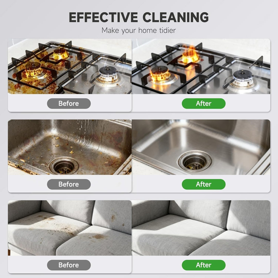 4Bar Handgerät Dampfreiniger für Alles Steam Cleaner Handdampfreiniger Polstermöbel Auto Fenster Pro