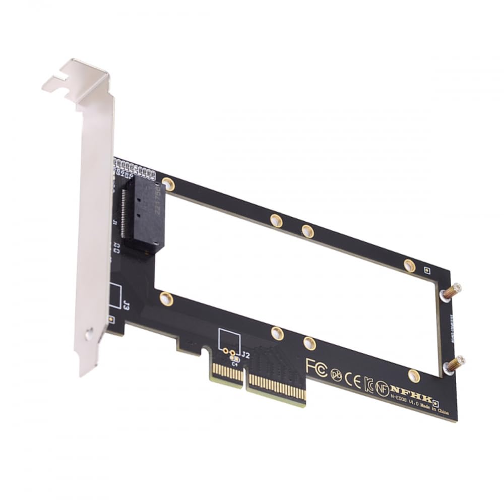 CY Adapter PCI-E 4.0 4X Host-Adapter auf NVMe Ruler 1U GEN-Z EDSFF 9,5 mm 15 mm 25 mm Dicke Kurze SS