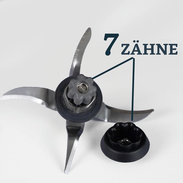 Ersatzkupplung für Lidl Silvercrest Monsieur Cuisine Plus C3 D4 MC Plus C3 D4 Kupplung, MC Plus C3 D
