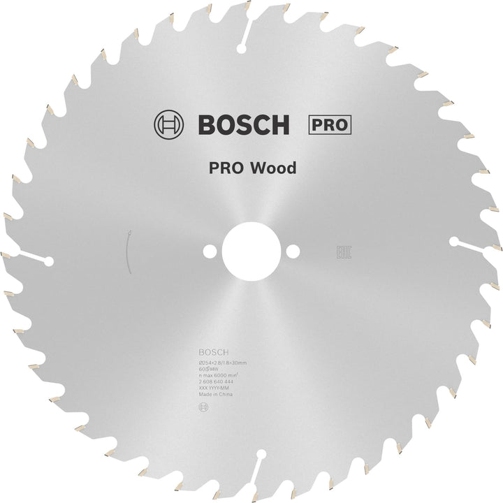 Bosch Professional Kreissägeblatt Optiline Wood (für Holz, 60 Zähne, Zubehör Kreissäge) 254 mm, 254