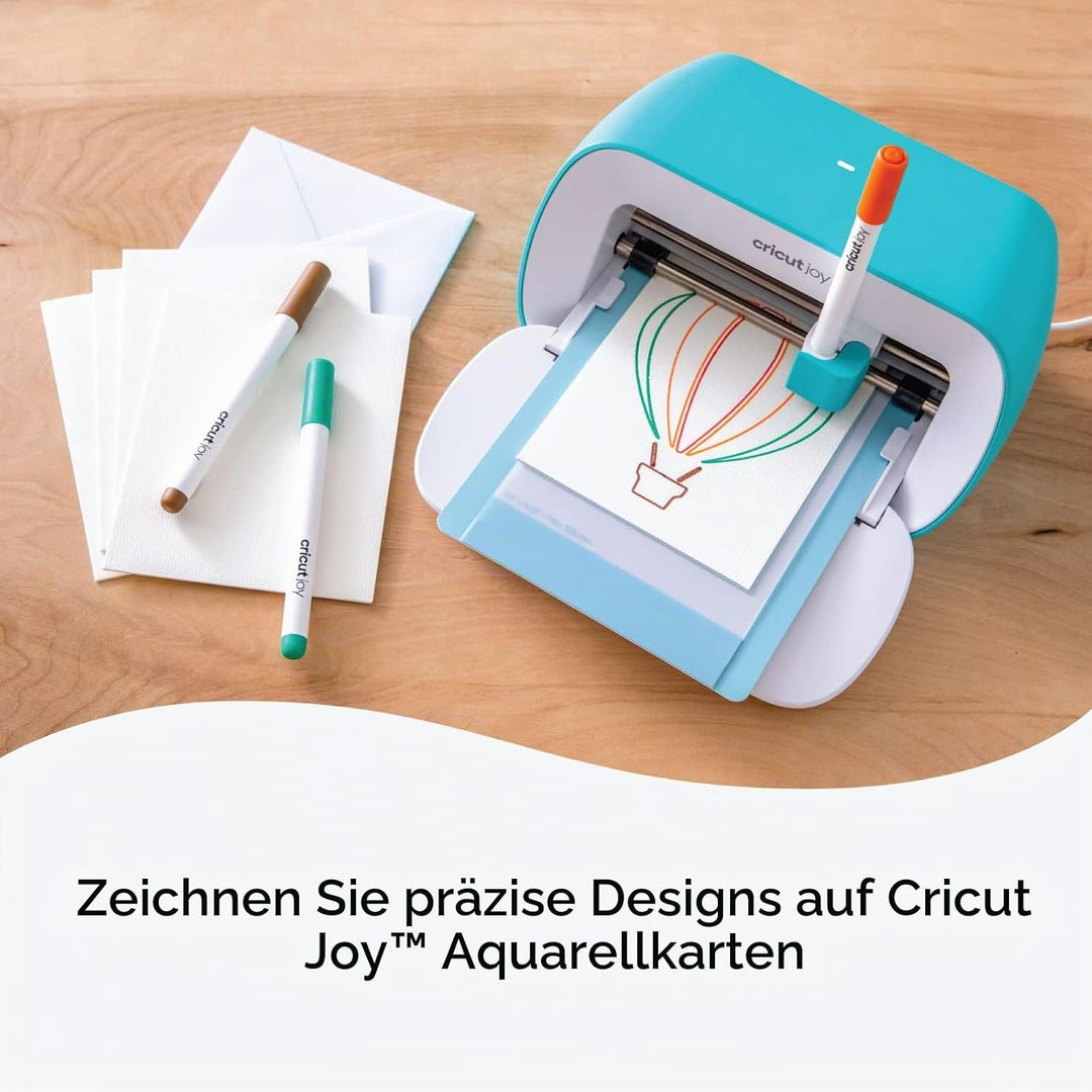 Cricut Watercolor Marker &amp; Brush Set 8 Marker, 1 Wasserpinsel Erstellen Sie ein Aquarell Meisterwerk