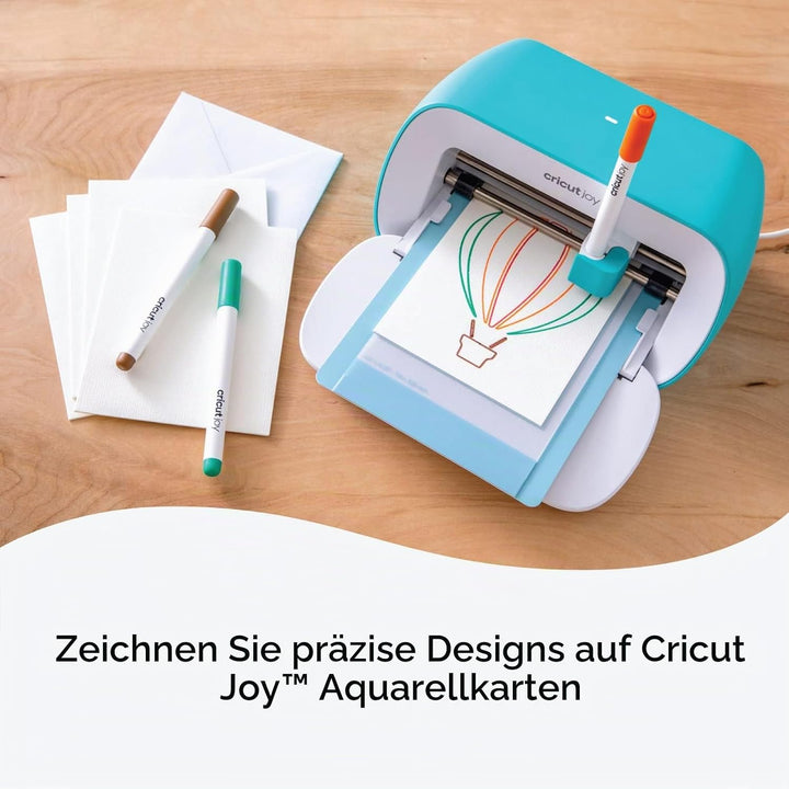 Cricut Watercolor Marker &amp; Brush Set 8 Marker, 1 Wasserpinsel Erstellen Sie ein Aquarell Meisterwerk