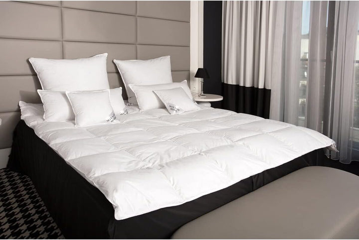 Mayaadi Home Daunendecke 240x260 cm | 1200g Bettdecke, 70% Gänsedaunen 30% Federn | 100% natürliche