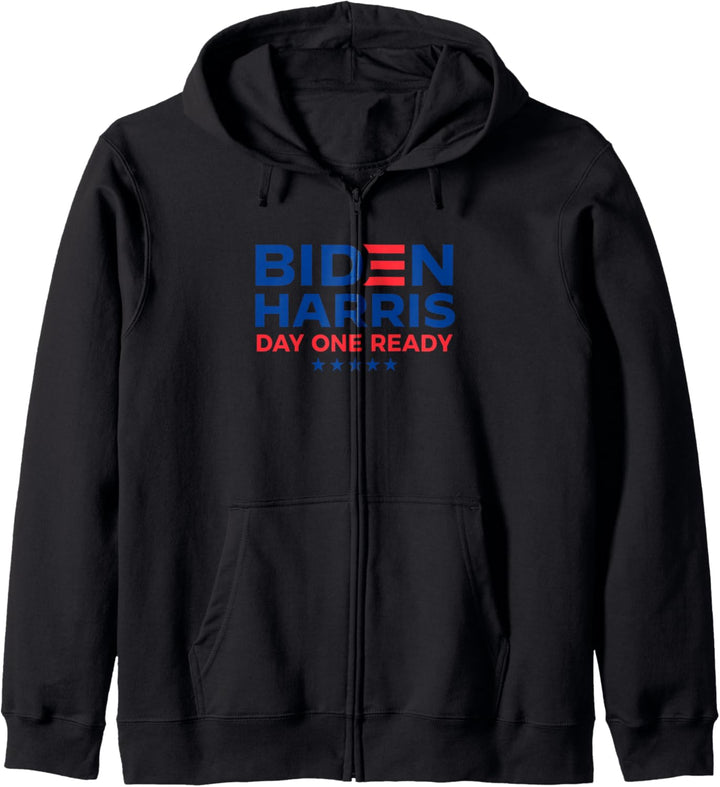 Joe Biden & Kamala Harris - Ready Day One Kapuzenjacke