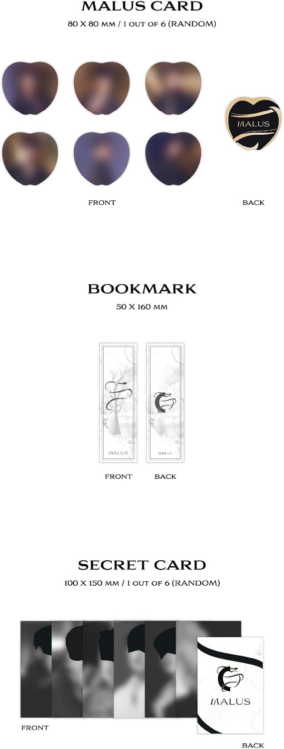 Dreamus ONEUS - MALUS 8th Mini Album+Folded Poster, (DUK1477)
