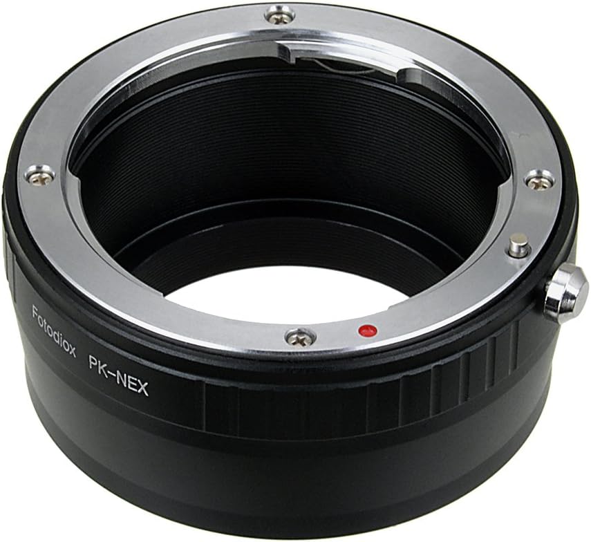 Fotodiox Lens Mount Adapter Compatible with Pentax K Lenses on Sony E-Mount Cameras Pentax K Standar