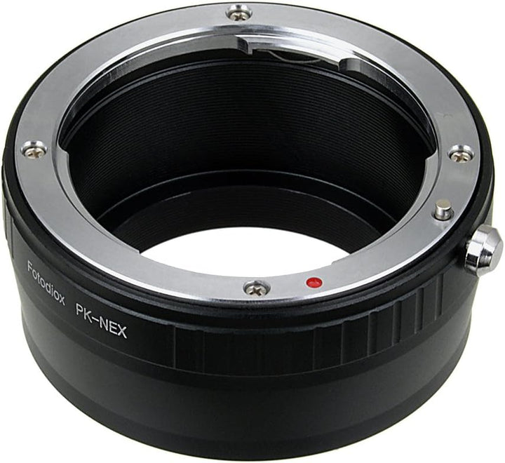 Fotodiox Lens Mount Adapter Compatible with Pentax K Lenses on Sony E-Mount Cameras Pentax K Standar