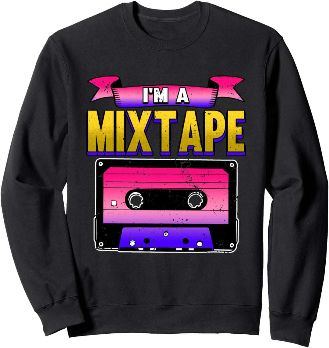 Ich bin ein Mixtape Bisexual LGBT Pride Month Sweatshirt
