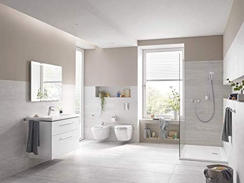GROHE Eurosmart - Einhand- Bidetarmatur (wassersparend, mit Temperaturbegrenzer, schnelle Befestigun
