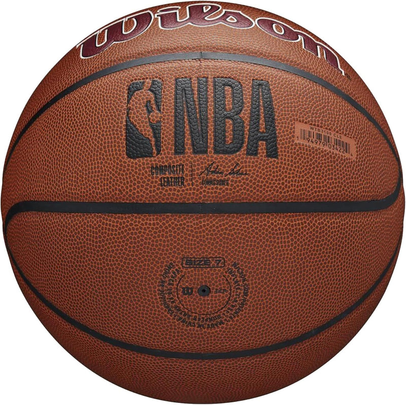 Wilson Unisex-Adult NBA Team Composite Basketball 7 Cleveland Cavaliers, 7 Cleveland Cavaliers