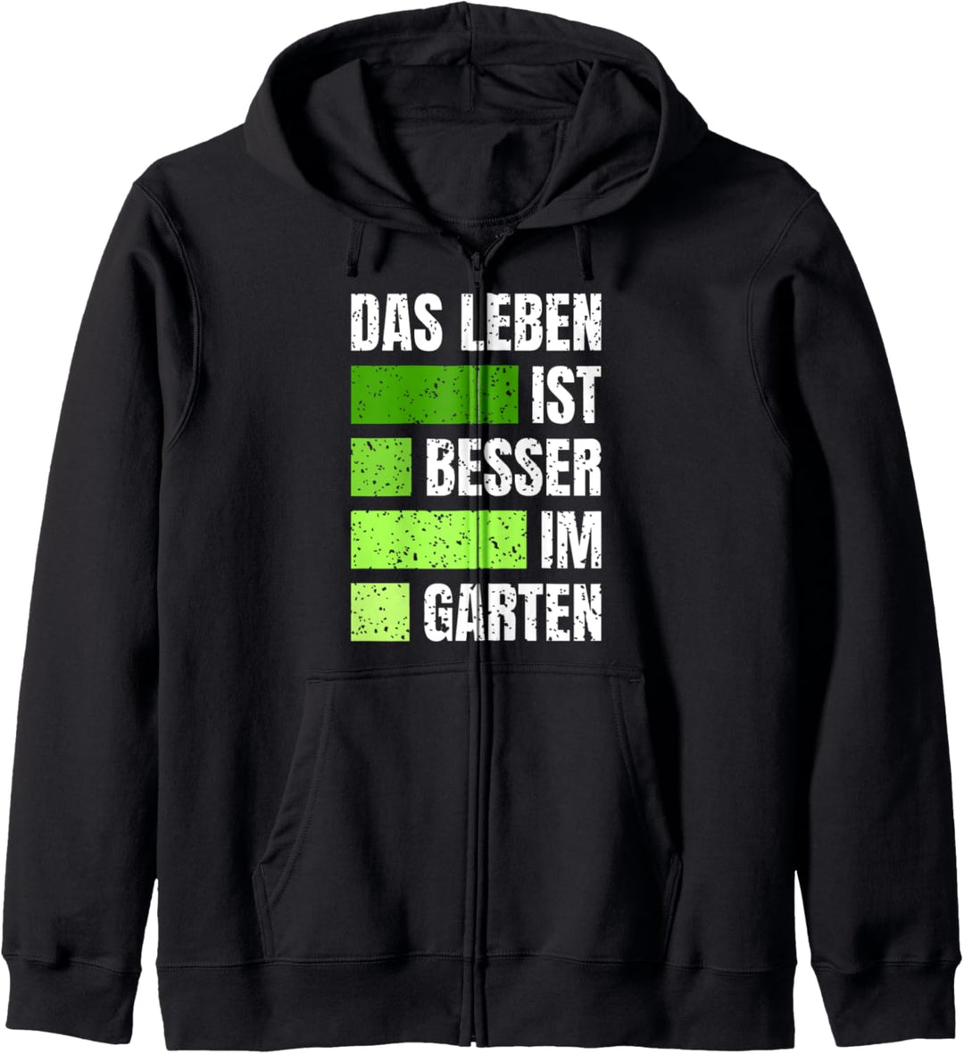 Garten Gärtner Schrebergarten Hobbygärtnerin Lustiges Garten Kapuzenjacke