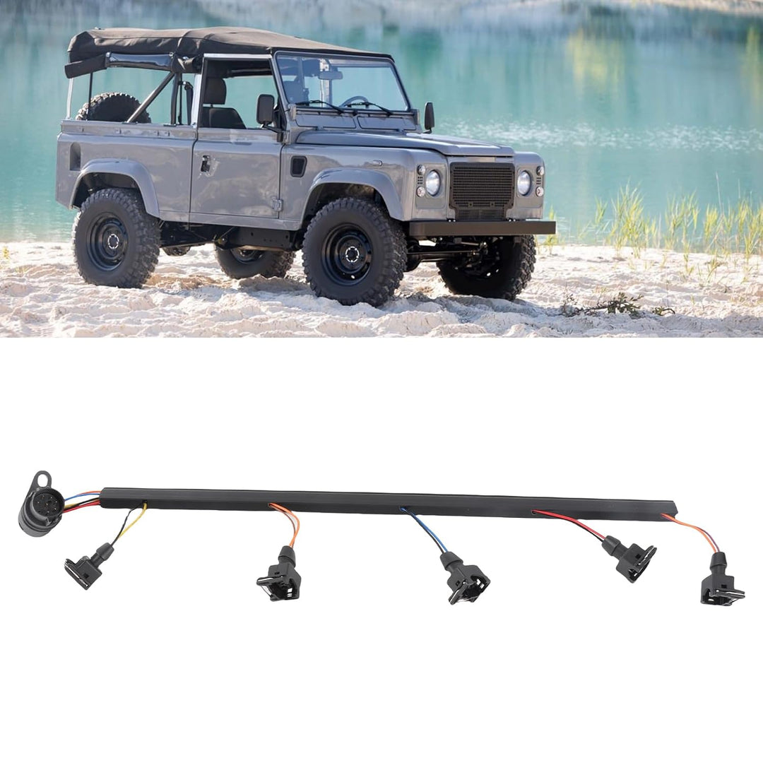 Injektorkabelbaum,Dioche Black Injektorkabelbaum AMR6103 Passend für Land Rover Defender/Discovery 2