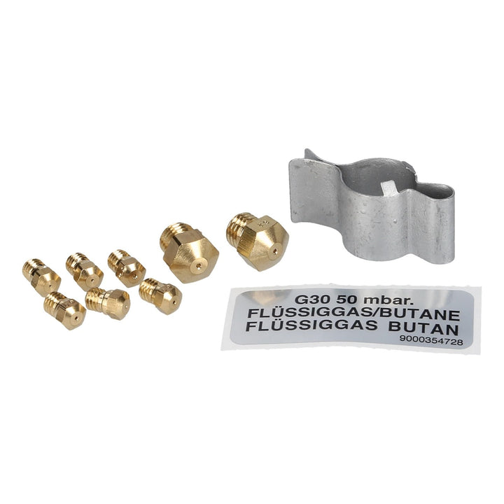 easyPART Kompatibel/Ersatz für BOSCH 12012018 Düsensatz G30 50mbar für Gaskochfeld