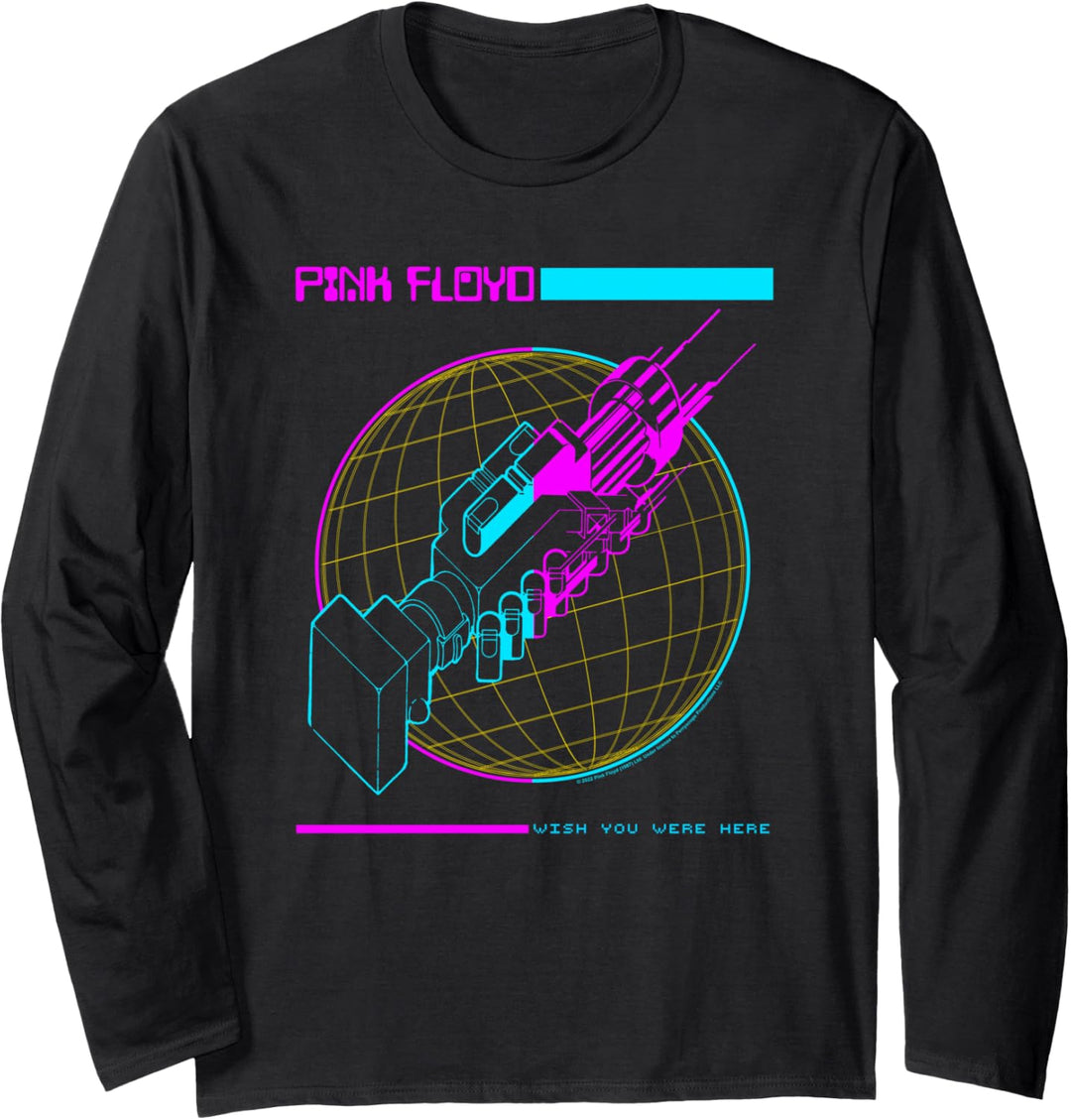 Pink Floyd Wish You Were Here Grid Langarmshirt