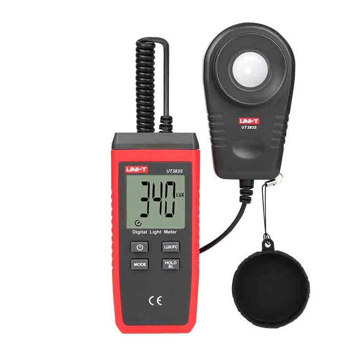 UNI-T Uni-trend Luminometer UT383S Digital Light Meter Lux/FC Meters Luminometer Photometer 200,000