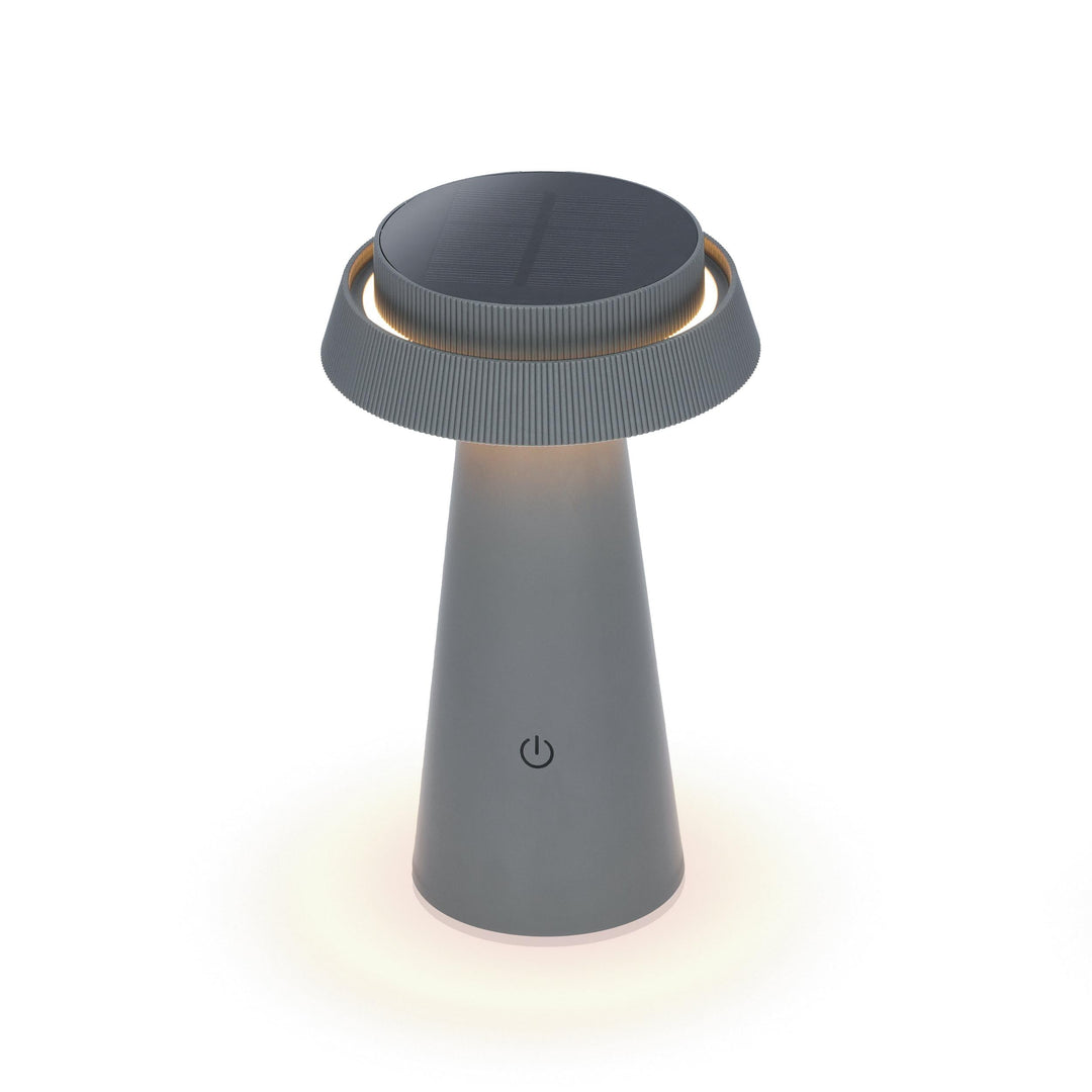 Esotec Solar Tischleuchte Campingleuchte Sissi 23 CCT, dimmbar, LiIon Akku, USB-C Ladebuchse, Tischl