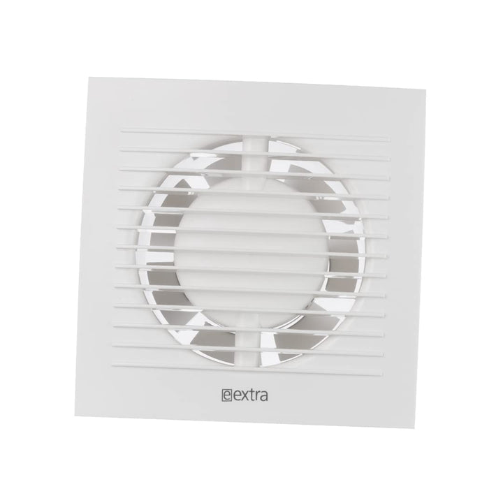 EUROPLAST Badlüfter Ø 125 mm mit Feuchtigkeitssensor und Timer - Weiss Ø 125mm Weiss, Ø 125mm Weiss