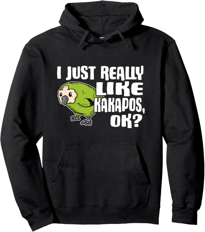 I Just Really Like Kakapos Ok Lustiges Kakapo Kostüm Pullover Hoodie