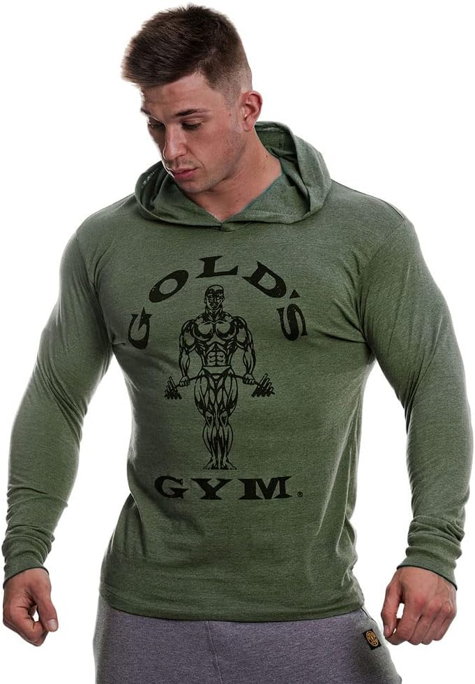 Golds Gym Herren Ggtop009 Unterhemd M Armee Mergel, M Armee Mergel