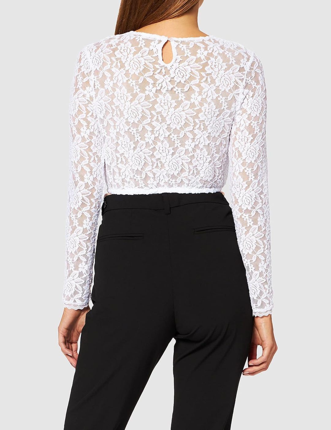 Stockerpoint Damen Trachtenbluse 38 EU Weiss, 38 EU Weiß