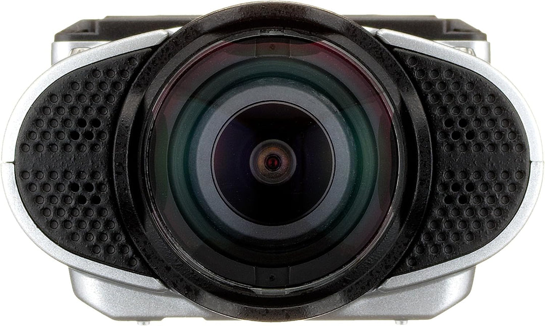 Ricoh WG-M2 kompakte und leichte Actioncam (4K-Video, 204 Grad Ultraweitwinkel-Objektiv) silber, sil