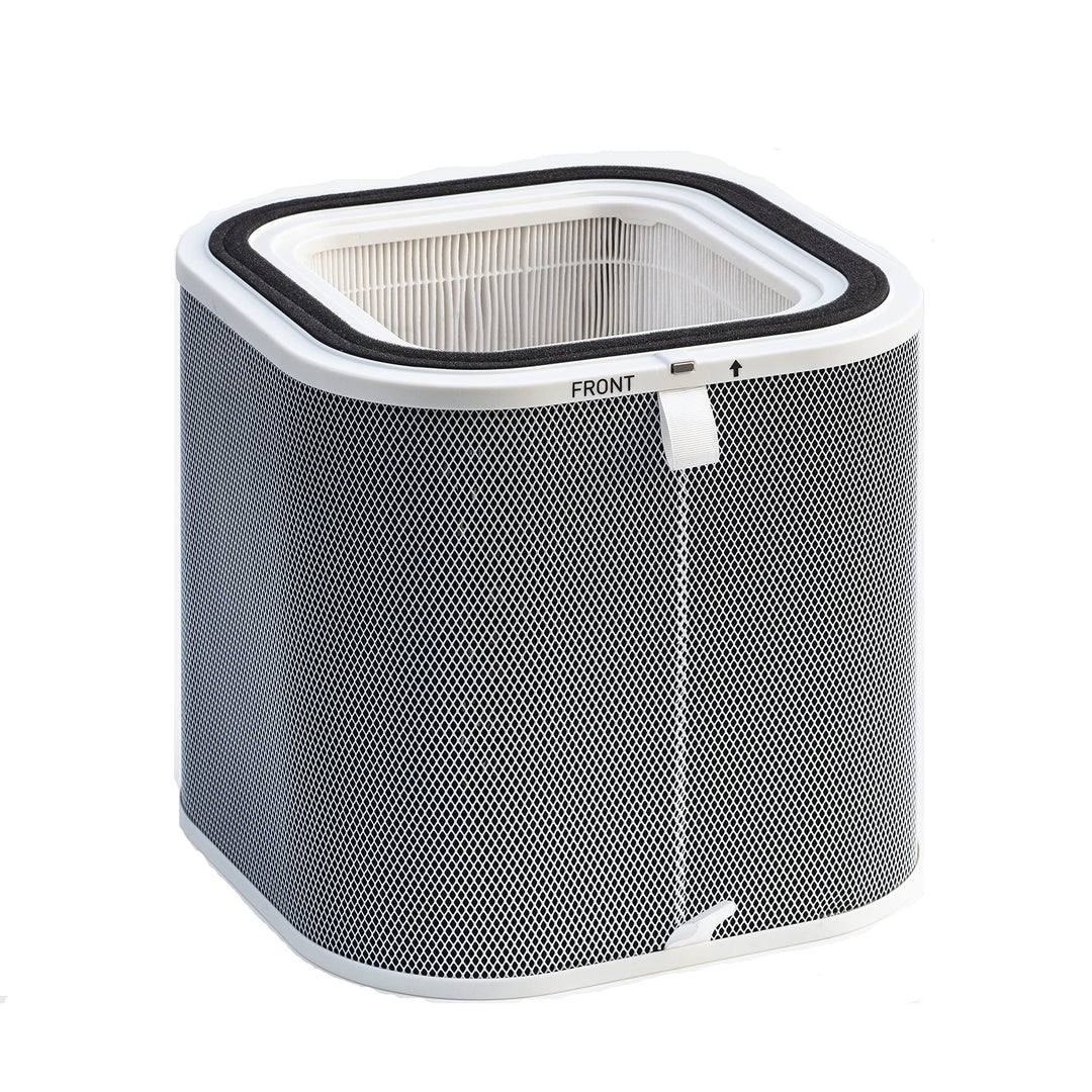 Rowenta XD6840 360° Filter | für Luftreiniger PU8080 | Formel-Aktivkohlefilter | 3-in-1 Filter | Gra