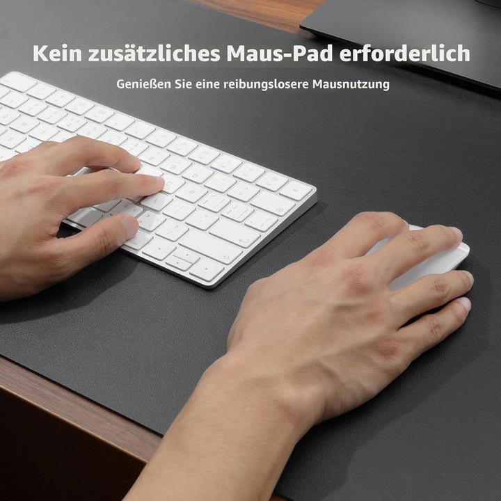 Aothia Schreibtischunterlage,PU-Leder-Schreibtischmatte,Mauspad,rutschfester Schreibtischschutz,wass