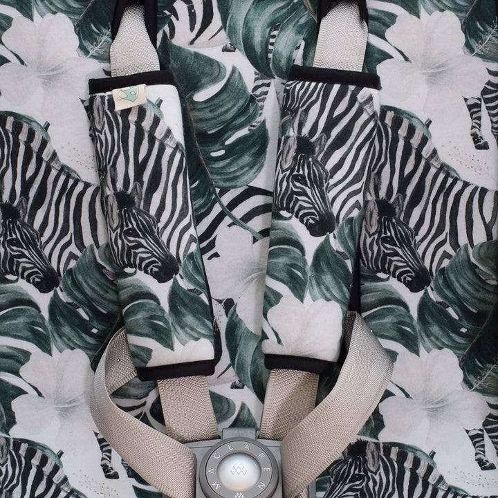 JYOKO KIDS Sitzauflage Universal für Kinderwagen + Gurtpolster Hergestellt aus Baumwollstoff + Schau