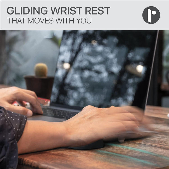 Reloot Glider v2 – Ergonomisch gleitende Handballenauflage, sanftes Gleiten, weiches kühlendes Mater