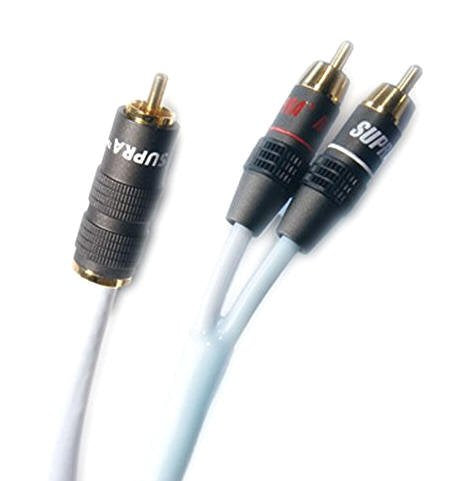 Supra Cables Subwooferkabel Y-Link RCA-2*RCA 8 m