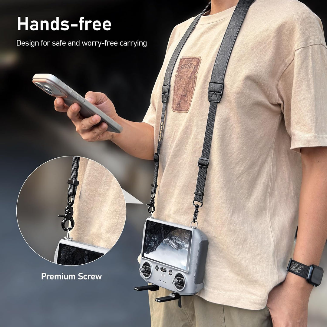 CYNOVA RC Gurt für DJI RC 2,Lanyard für DJI RC 2 mit DJI Mini 5 pro/DJI Flip/Air 3S /Mini 4,4 Fernbe