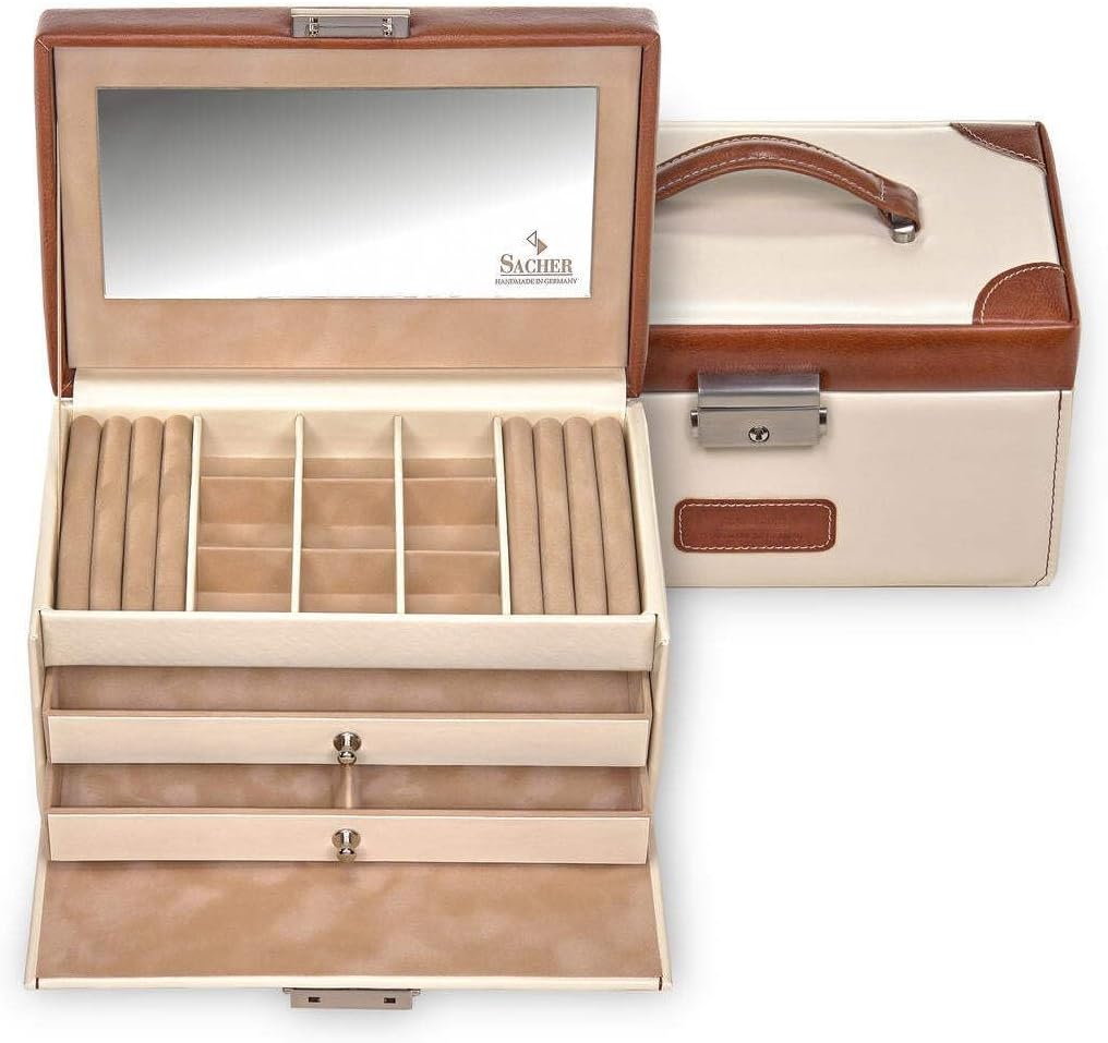 SACHER Schmuckkasten Elly travel/cream, Cream