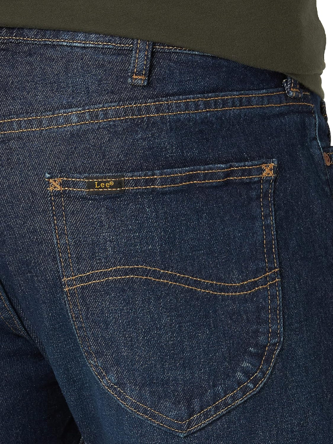 Lee Men's Legendary Slim Straight Leg Jean, Road Rash, 28W x 32L