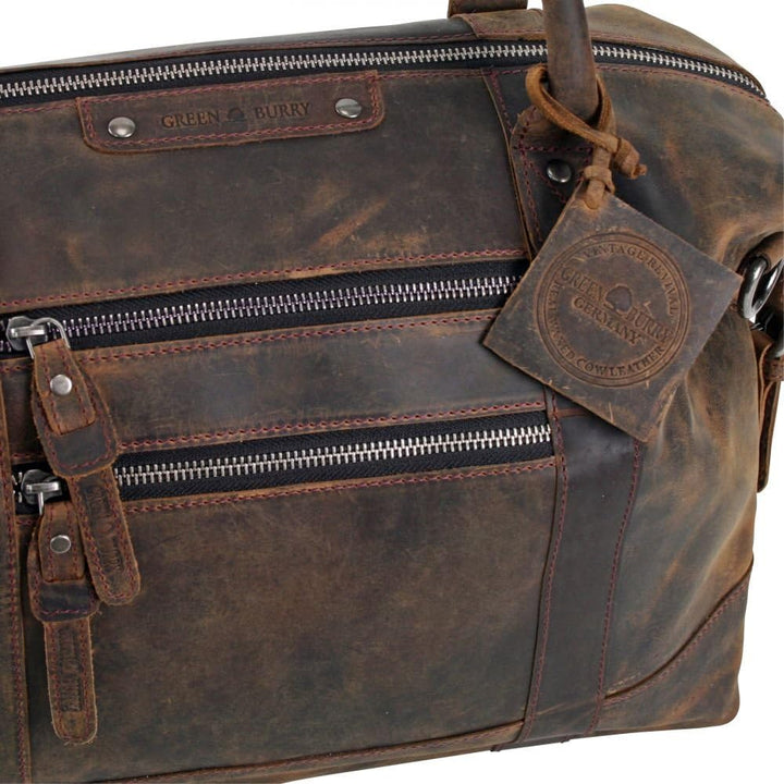Greenburry Vintage Revival Vol.2 Umhängetasche Leder 40 cm