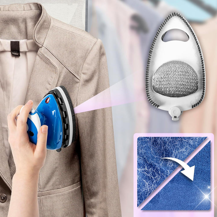 Duronic SI2 BE Mini Reisebügeleisen, 375W Mini Bügeleisen, Dampfbügeleisen 50ml Wassertank, kleines