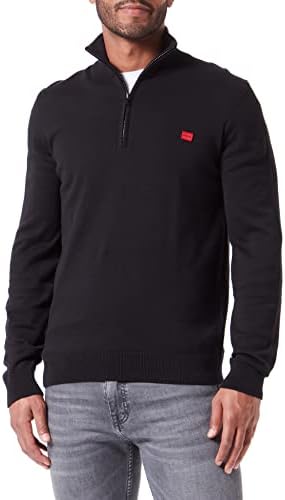 HUGO Herren San Quintus-c Sweater S Black1, S Black1