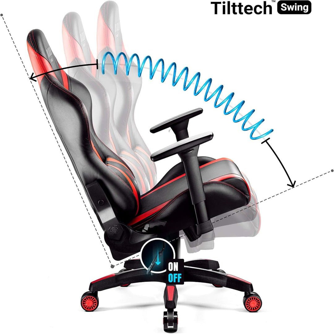 Diablo Gaming Stuhl X-Horn 2.0 Bürostuhl Gamer Chair Schreibtischstuhl 3D Armlehnen Ergonomisches De
