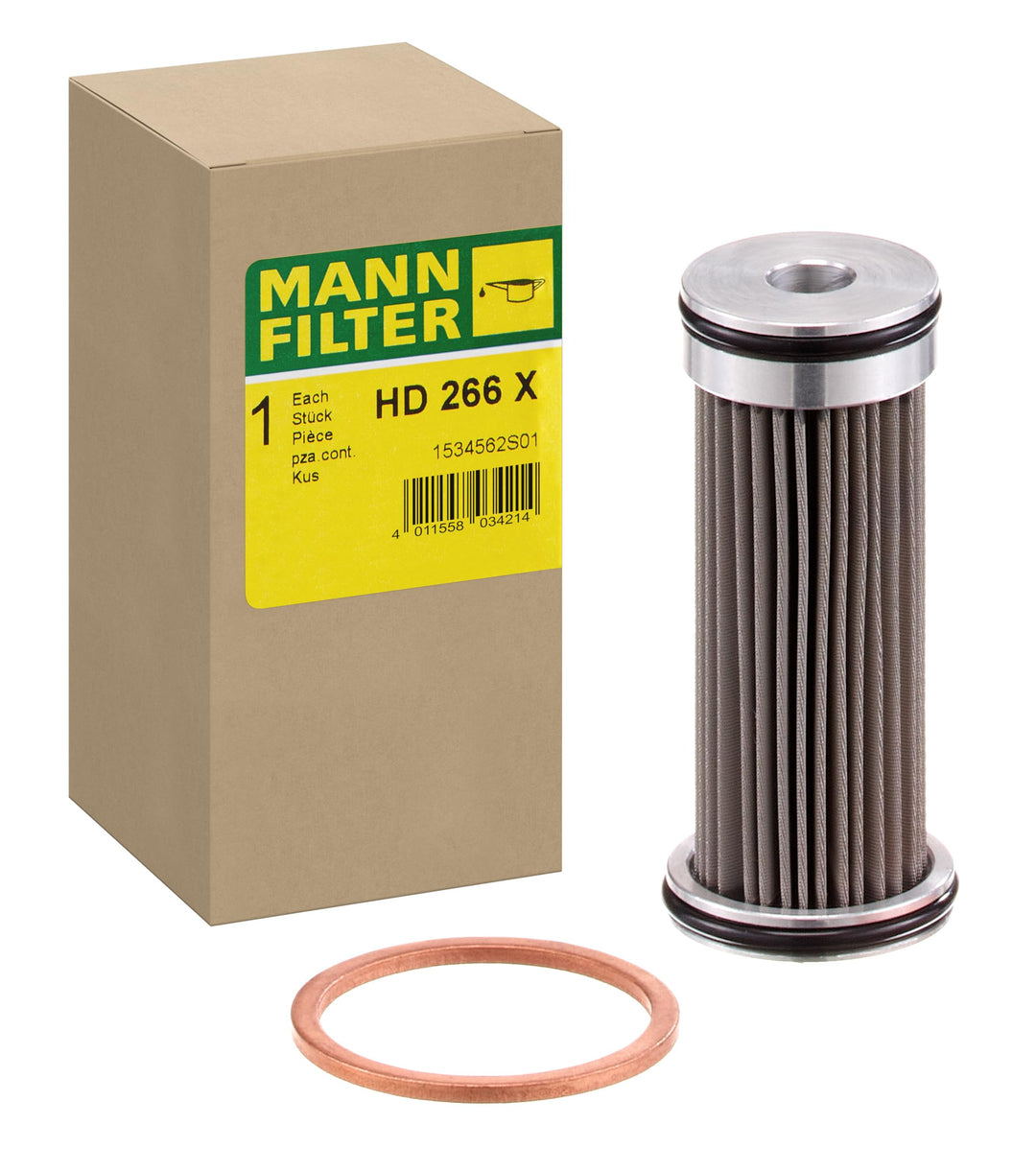 MANN-FILTER HD 266 x Ölfilter – Für Nutzfahrzeuge