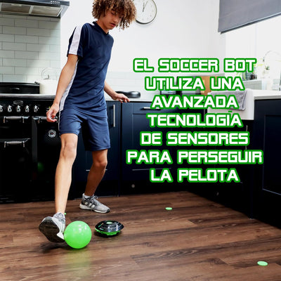 Soccer Bot Smart Ball, Roboter für den Innenbereich, Solo oder Multiplayer, ab 3 Jahren, MR100, Schw