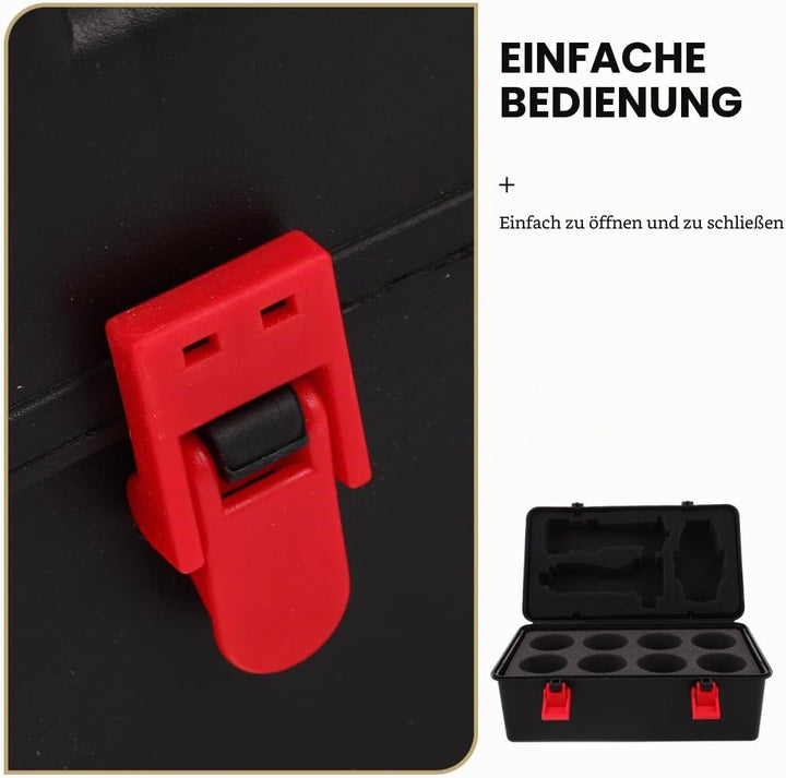 Gyro Organizer Aufbewahrungsbox mit Griff Leichter Kunststoff Battling Top Aufbewahrungskoffer für S