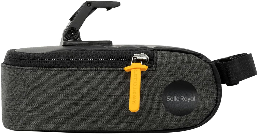 Selle Royal Unisex Jugend Satteltasche, schwarz, 32.2 x 18.8 x 9.2 cm, 32.2 x 18.8 x 9.2 cm; 0,6 lit