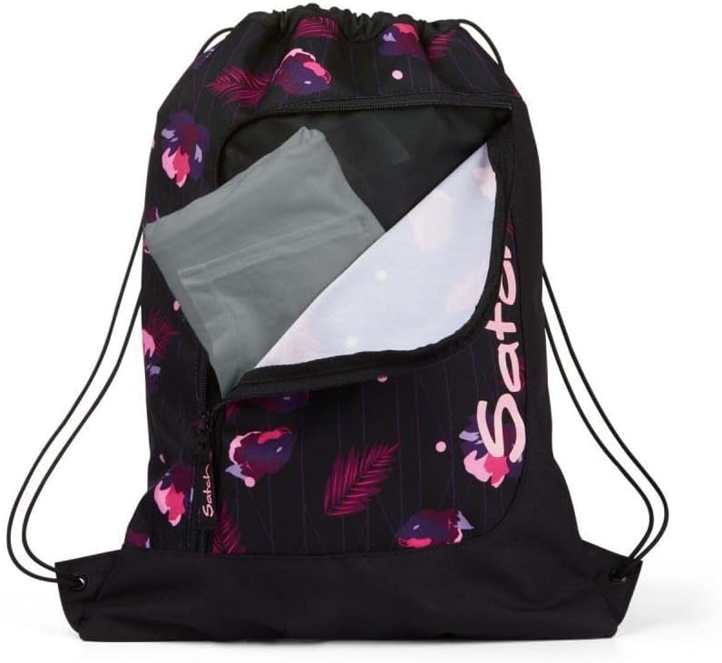 Satch Air Schulrucksack Set 3tlg. inkl. Schlamperbox und Sportbeutel Purple Laser, Purple Laser