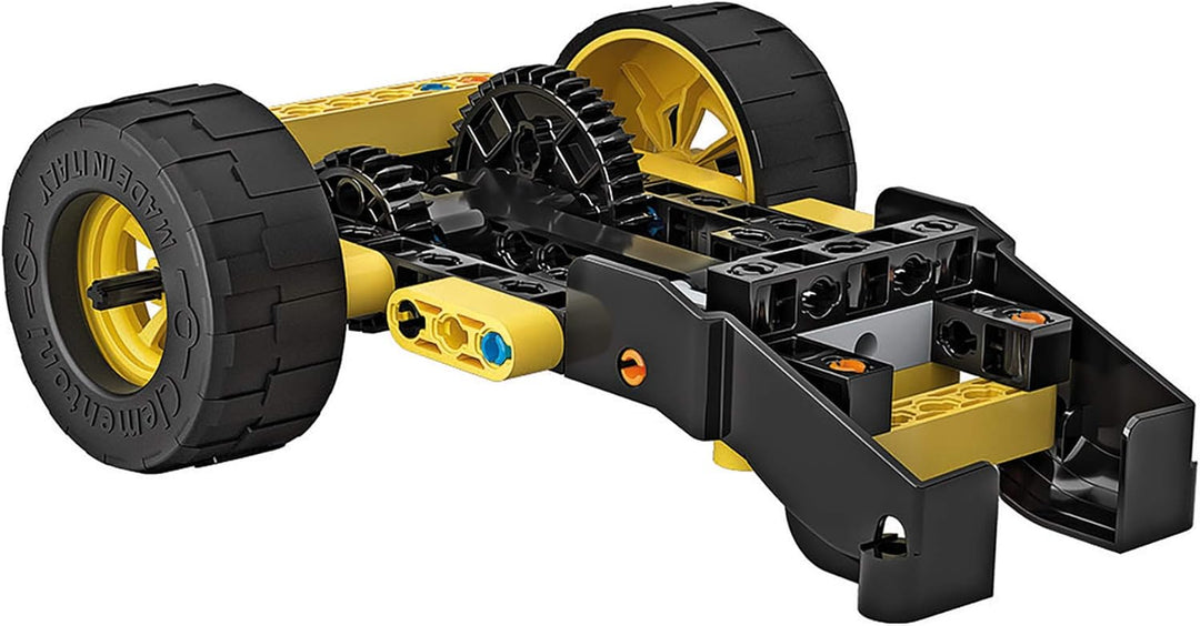 Clementoni 19139 Mechanik-Labor – Bulldozzer – Made in Italy – Bauset für Kinder 8 Jahre – wissensch