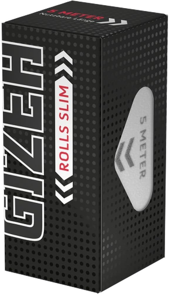 Gizeh Extra Fine Rolls Slim 5m Länge Endlospapier 2 Boxen (40 Rolls)