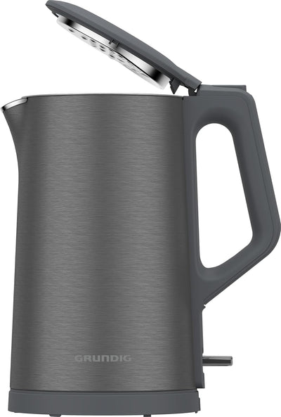Grundig WK 7340 Wasserkocher, 2.150 W Leistung, 1,5 l Fassungsvermögen, Kabelaufwicklung, Abschaltau
