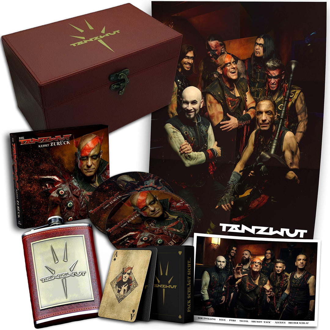 Die Tanzwut kehrt zurück/Fan Box, Audio-CD