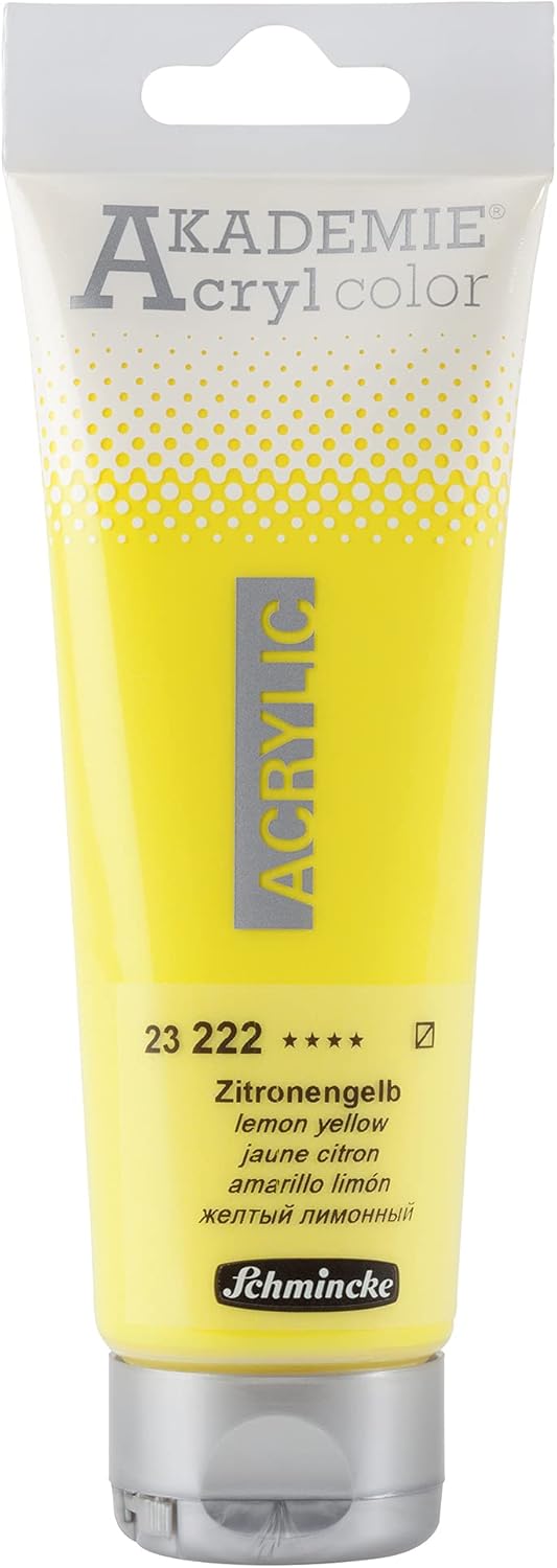 Schmincke – AKADEMIE® Acryl, Value Pack 16 x 120 ml-Tuben, Kartonset, brillante, farbstarke, hoch li